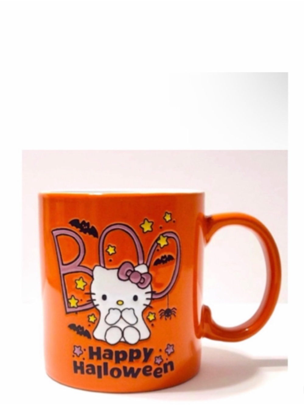 NEW Sanrio Hello Kitty Orange Boo Happy Halloween 20oz Mug